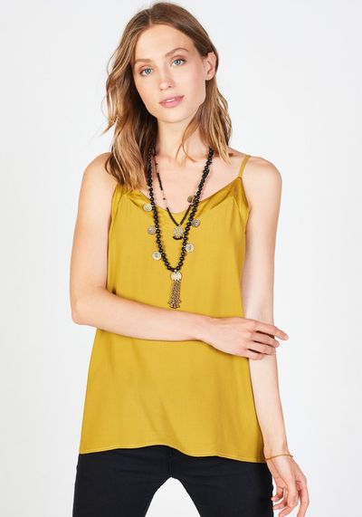 polera amarilla mujer