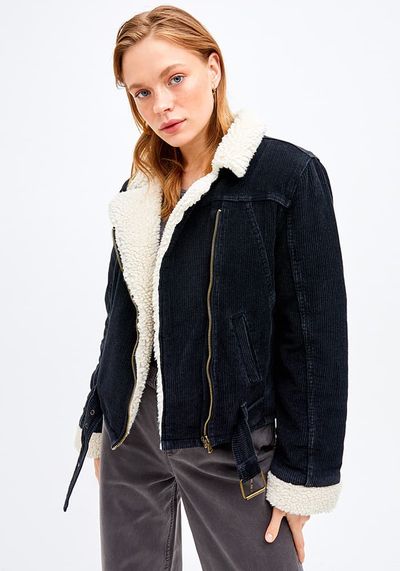 Negro Mujer Umbrale / Umbrale Chaqueta L Invierno 21 – Umbrale