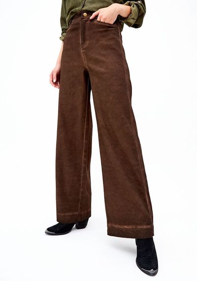 Pantalones entubados de Pantalones y Jeans para Mujer en color café |  FASHIOLA.mx