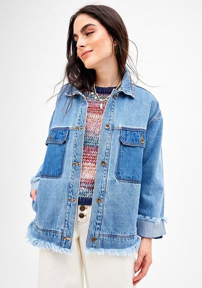 CHAQUETA DE JEANS BORDADO 18 A 24 MESES | The Loop Kids Restore