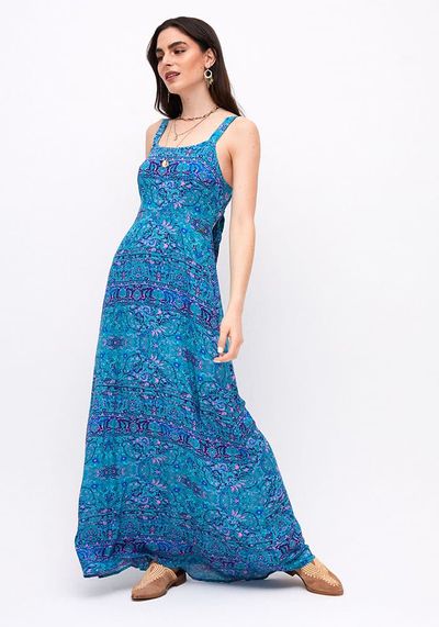 Mujer Umbrale Verano 22 de R$24.500,00 até R$44.990,00 L Vestido Turquesa –  Umbrale